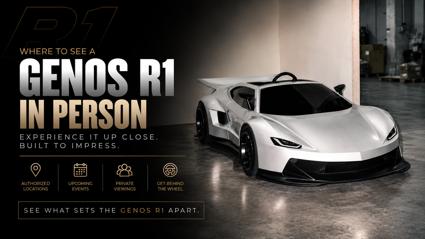 Where to See a Genos R1 in Person